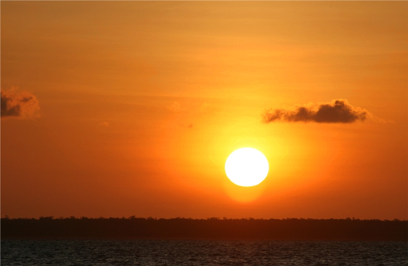 sunset in Darwin